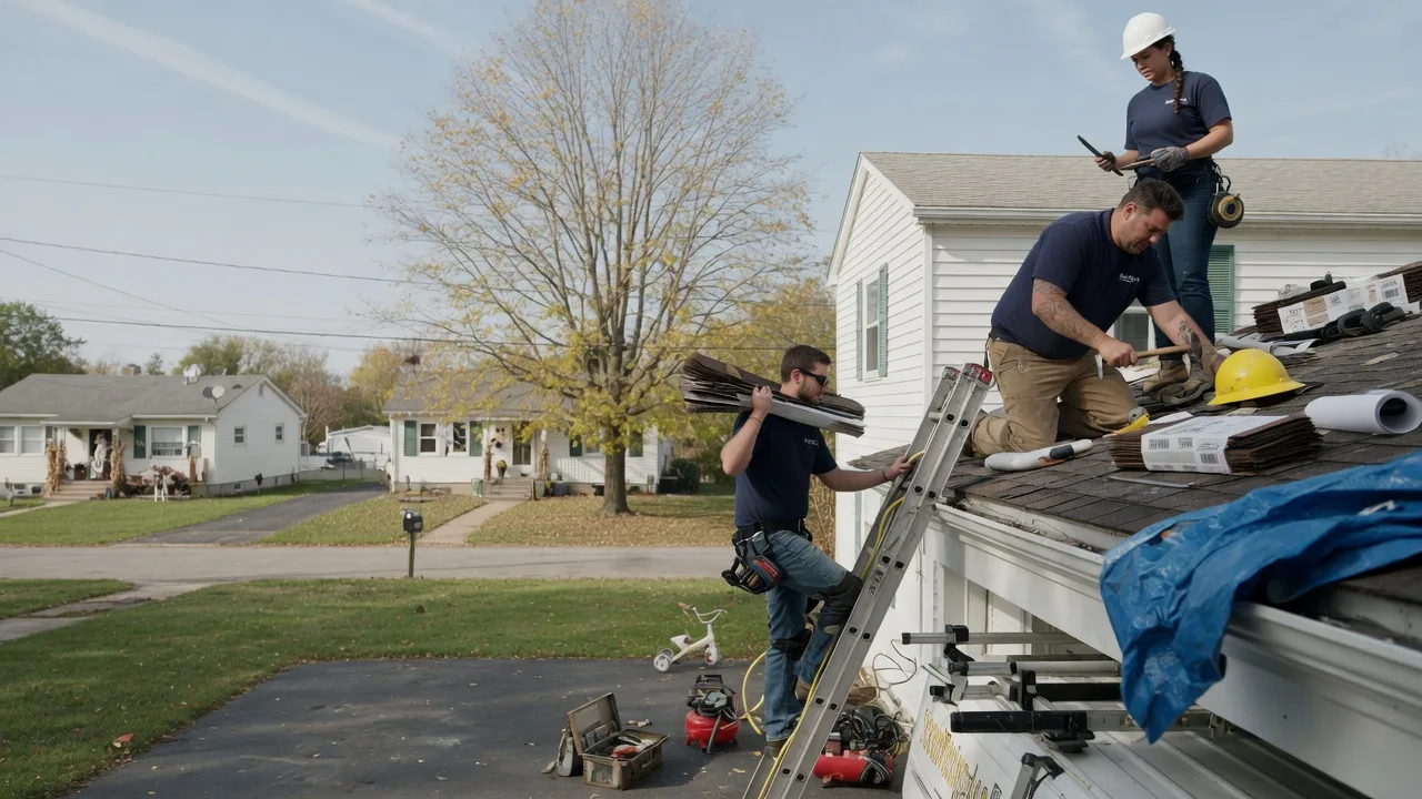 Local Roofing Contractors in Marinette, WI near me